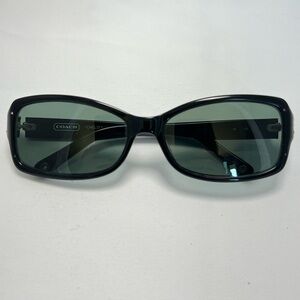 Coach Chelsea Black Rectangle Sunglasses - Frames Only